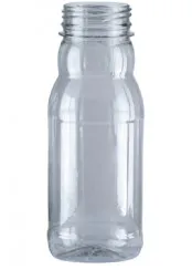 Бутылка ПЭТ 0,2 л. с ШИРОКИМ горлом фигурная ПРЕМИУМ (230шт/уп)