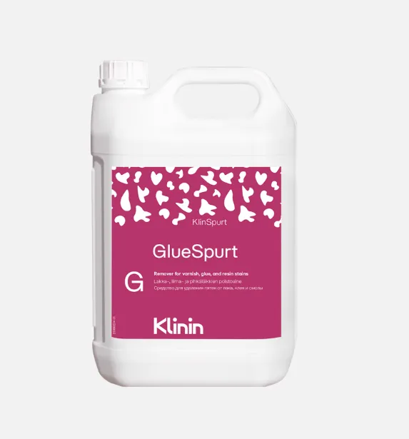 Средство для удаления пятен от лака, клея и смолы Klinin GlueSpurt 5 л (артикул производителя 205504)