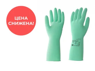 Перчатки резиновые HQ Profiline L зеленые