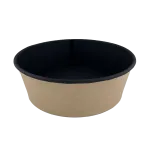 Контейнер бумажный круглый Round Bowl 750 черный