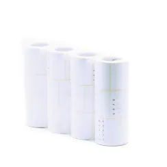 Этикет-лента термо для электронных весов 58х120мм белая 500шт/рул ТОП морозостойкая