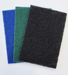 ПАД абразивный 100х150х5 мм ручной, 3 цвета в наборе GDV PROF, 3шт/уп