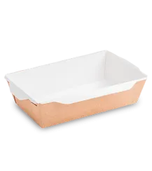 Бумажный контейнер OSQ OPSALAD 800 мл 207x127x55 мм крафт