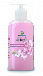 Мыло-крем жидкое для рук Biosoap STEFI Нежная орхидея с дозатором 0,5 л (артикул производителя 9120405)