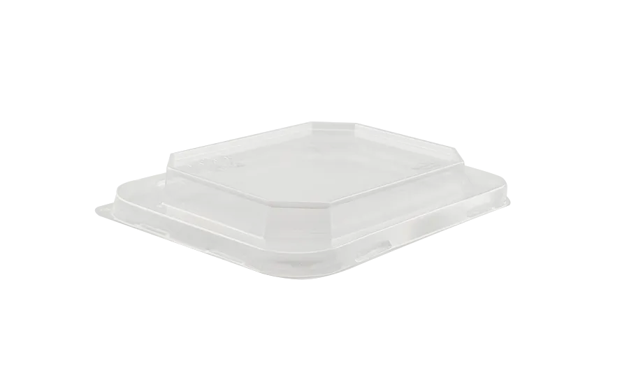 Крышка к контейнеру бумажному OCTOBOX 400 купольная прозрачна