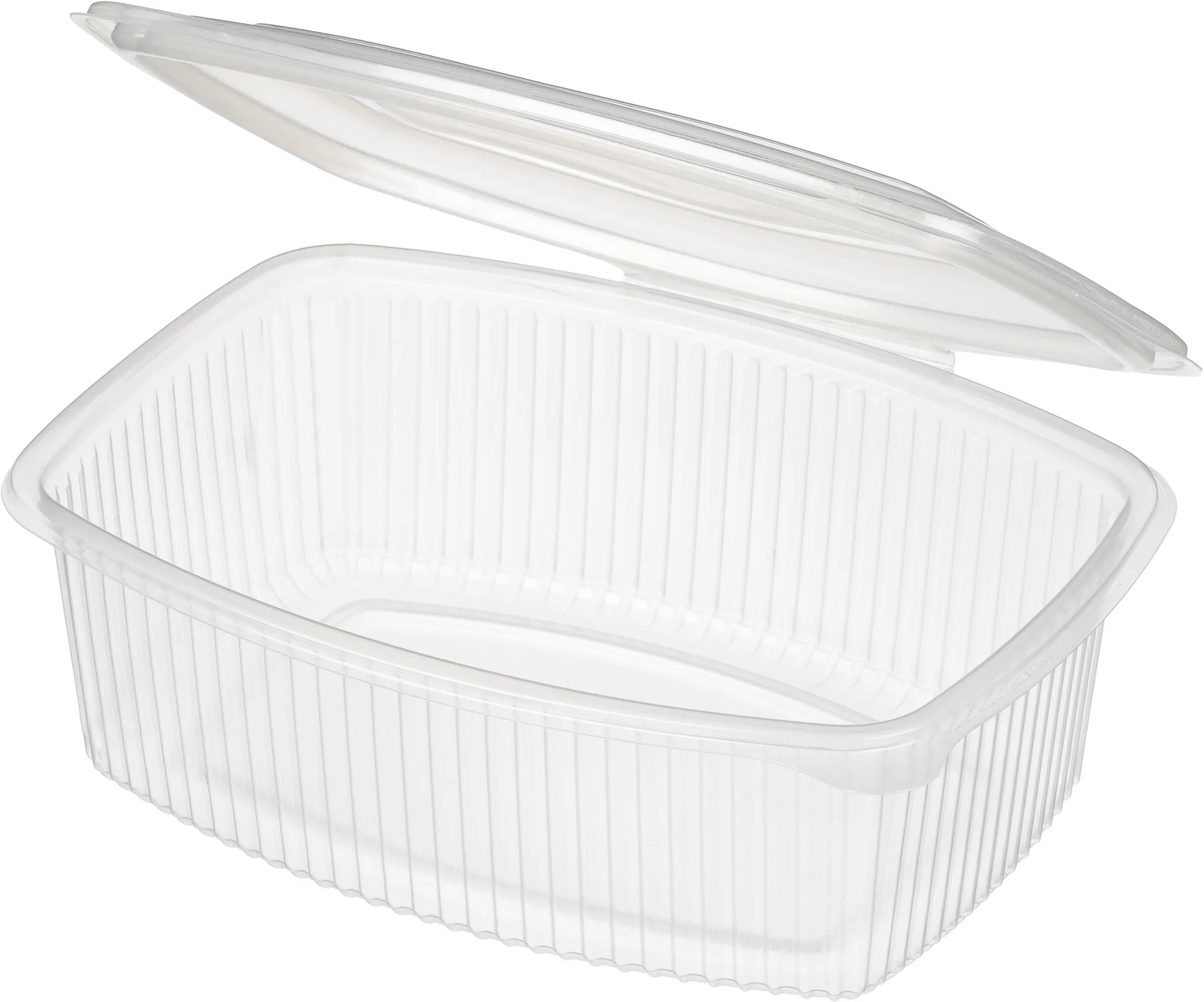 Контейнер ракушка пластиковый 234х179х81мм, 2000мл прозрачный 