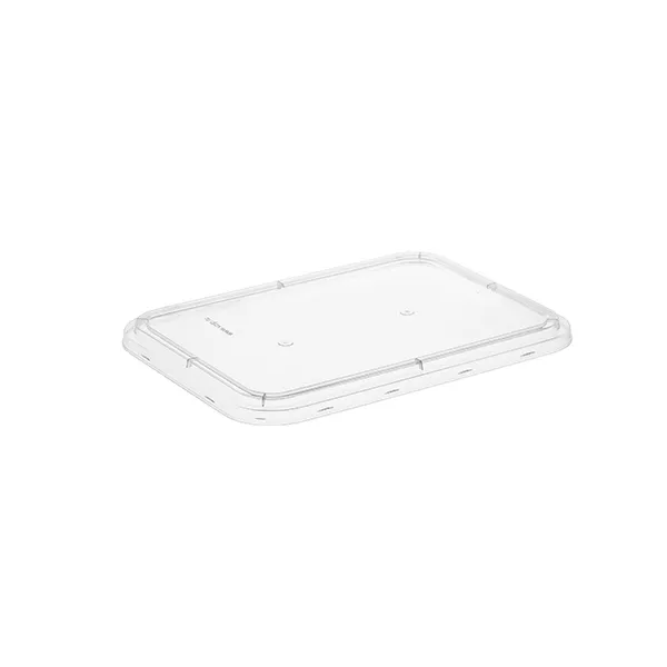 Крышка пластиковая прозрачная к контейнеру под запайку 187х137