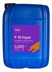 Средство щелочное моющее для пищевых производств Klinin F10 HYPE гипохлорит 20 л (артикул производителя 205242)