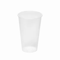 Стакан одноразовый пластиковый 500мл Bubble Cup матовый