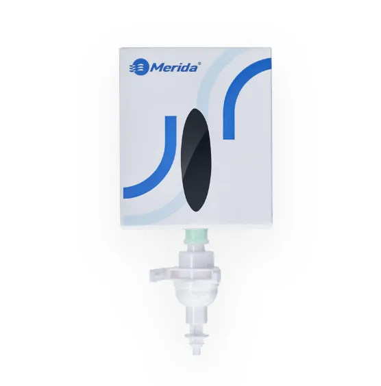 Мыло-пена для рук картридж Merida STELLA R Клик Премиум нейтральное синее 0,8 л (артикул производителя LFS102)