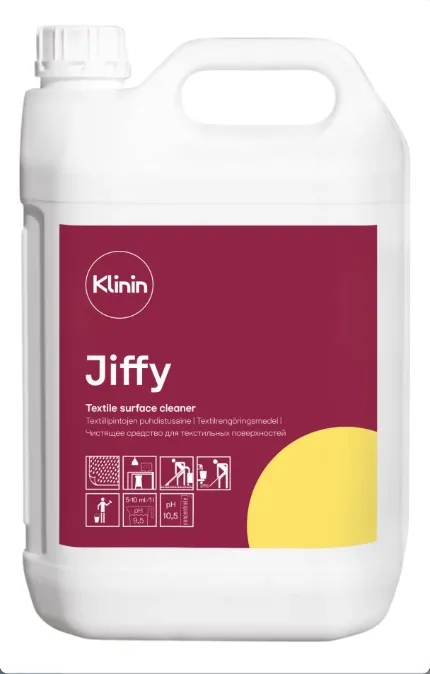 Средство для ковровых покрытий и мебельной обивки Kiilto Jiffy 5 л (артикул производителя 205564)
