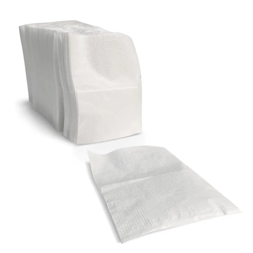 Салфетки бумажные для диспенсера NP80 18х17 см 1 слойные 200 листов белые (артикул производителя СД01)