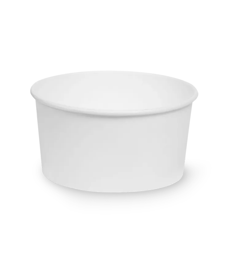 Контейнер бумажный круглый Round Bowl 1000 белый