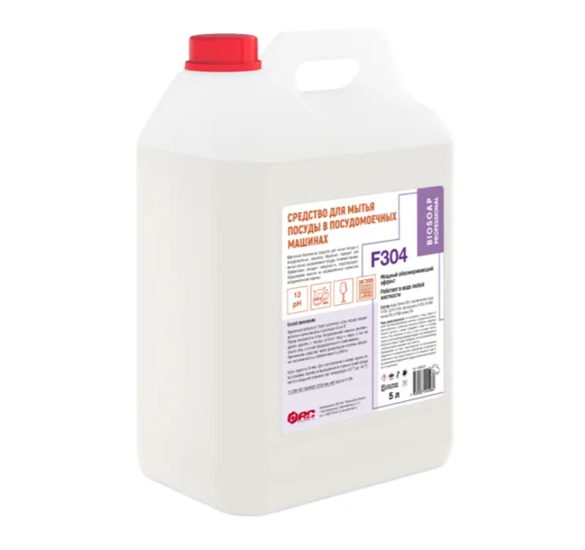 Средство моющее для ПММ для воды любой жесткости Biosoap F-304 5 л (артикул производителя 9080324)