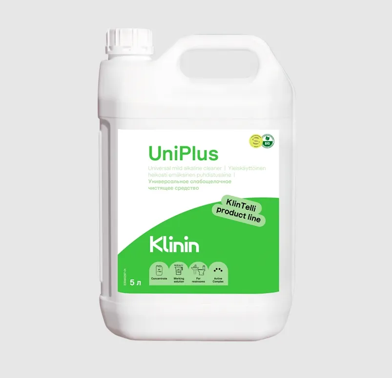 Средство слабощелочное для санузлов Klinin UniPlus 5 л (артикул производителя 205555)