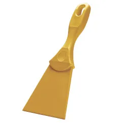 Скребок ручной пластиковый 100 мм желтый Haccper (артикул производителя 279201Y)