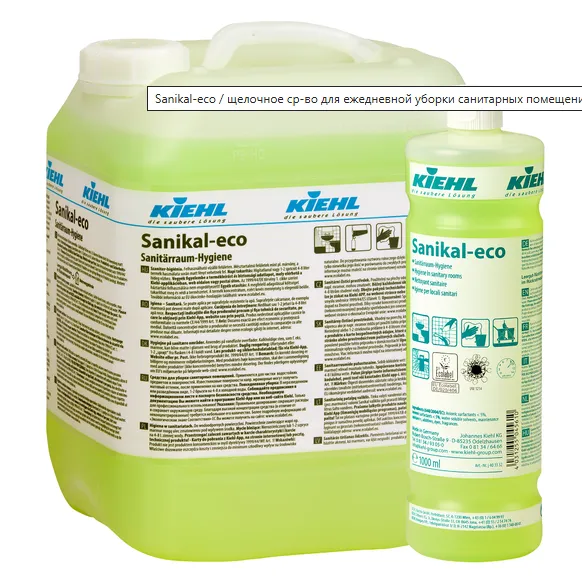 Средство щелочное для санузлов (гипохлорит) Kiehl Sanikal-eco 10 л (артикул производителя j403310)