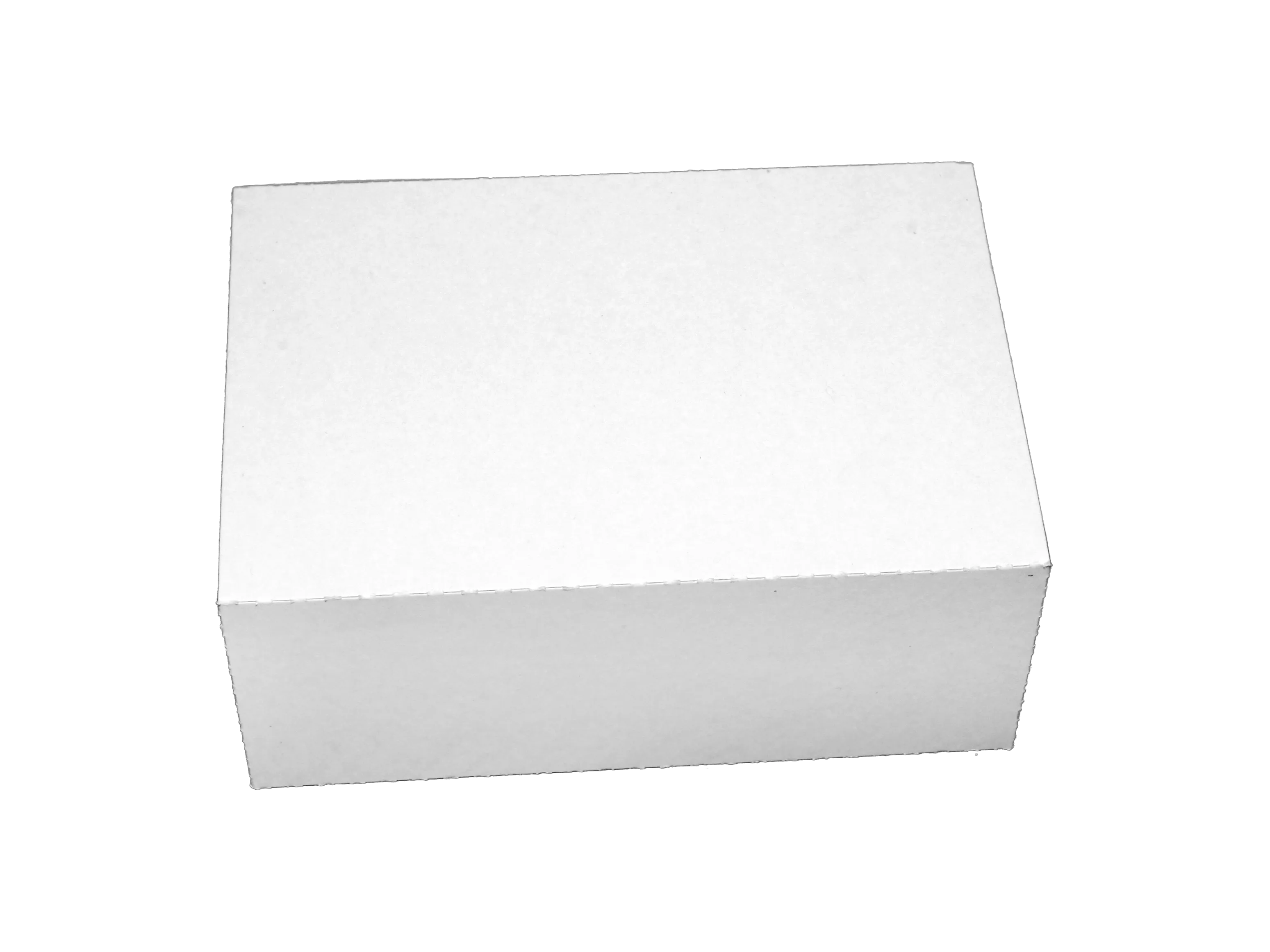 Коробка для пирога 330х160х35 мм белая