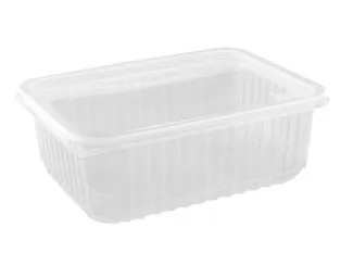 Контейнер пластиковый прямоугольный 179х132х62 мм, 1000 мл прозрачный