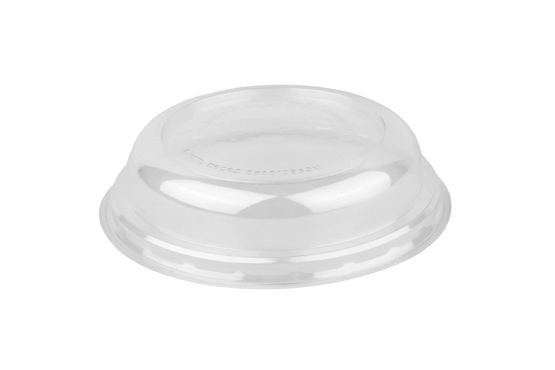 Крышка для миски прозрачная купольная