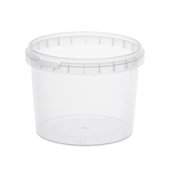 Контейнер пластиковый круглый  d122 мм, 700 мл прозрачный