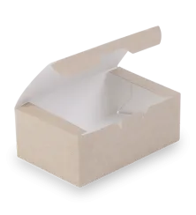 Бумажный контейнер OSQ ECO FAST FOOD BOX L 900 мл 150x91x70 мм крафт