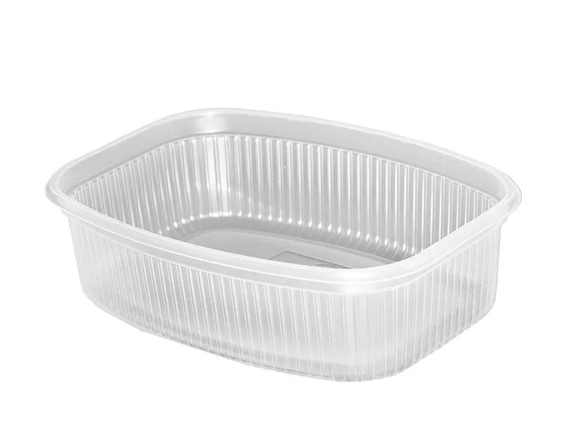 Контейнер пластиковый прямоугольный 139х102х40 мм, 350 мл прозрачный