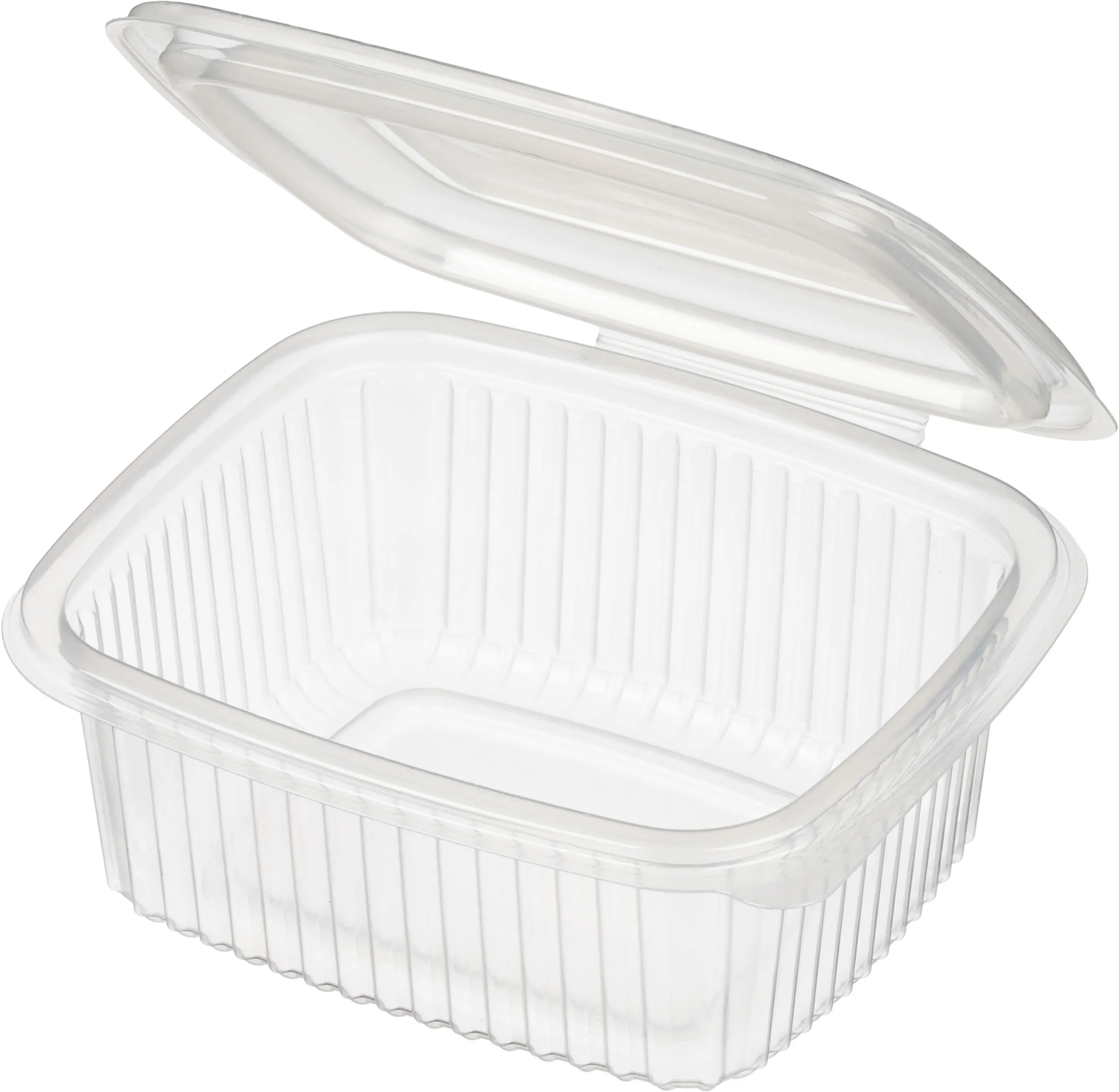 Контейнер ракушка пластиковый 142х126х58мм, 500мл прозрачный 