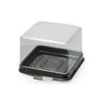 Крышка к контейнеру для кондитерских изделий пластиковая прозрачная 