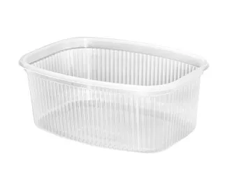 Контейнер пластиковый прямоугольный 139х102х57 мм, 500 мл прозрачный