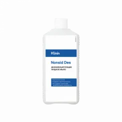Мыло жидкое для рук антибактериальное Klinin Nonsid Des еврофлакон 1 л (артикул производителя 205342)