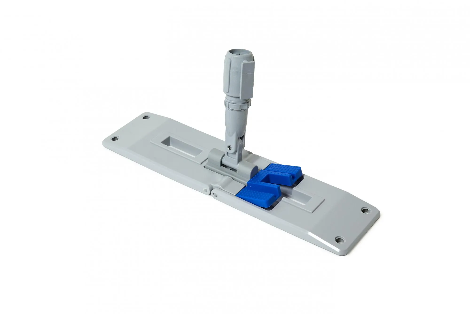 Держатель мопов Росмоп 40 см пластиковый серый кнопки/карман (артикул производителя 40-М)