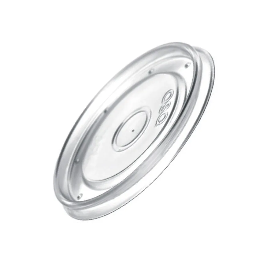 Крышка пластиковая к контейнеру бумажному 500мл Round Bowl 