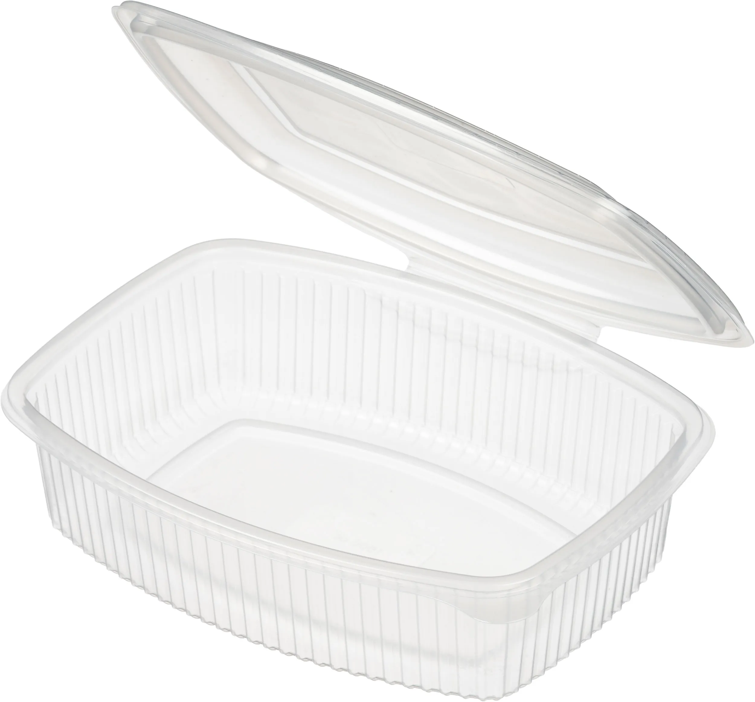 Контейнер ракушка пластиковый 234х179х66мм, 1500мл прозрачный 