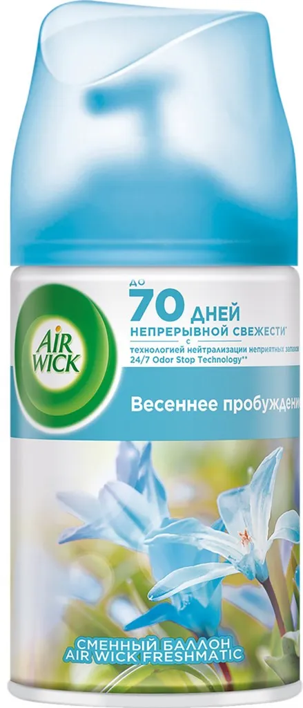 Освежитель Airwick Pure Весеннее пробуждение 250 мл сменный баллон