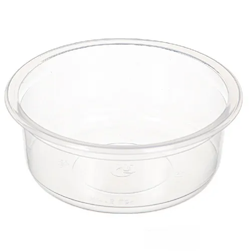 Контейнер пластиковый круглый d115 мм, 350 мл прозрачный