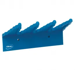 Настенный держатель VIKAN для инвентаря 240 мм синий арт. 06153