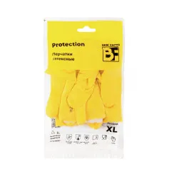 Перчатки резиновые Ben Fatto Protection XL желтые 